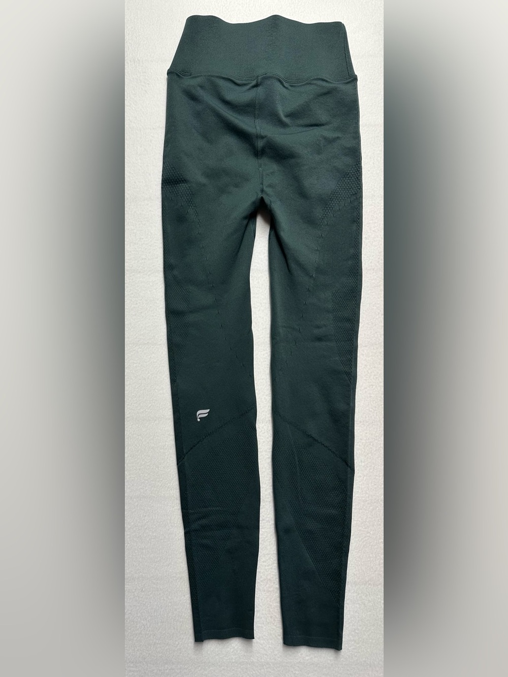 Fabletics High Waisted Seamless Leggings Dark Green Women’s Activewear